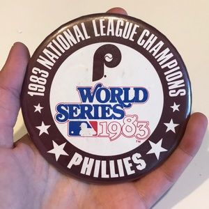 Phillies World Series 1983 Vintage Pin